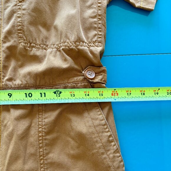 Topshop Women’s Camel-colored Jumpsuit – Size 8 - Picture 13 of 16